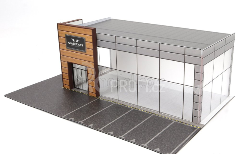 Matrix scale models Accessories Diorama - Showroom With Parking For Several Models 1:43 Různé
