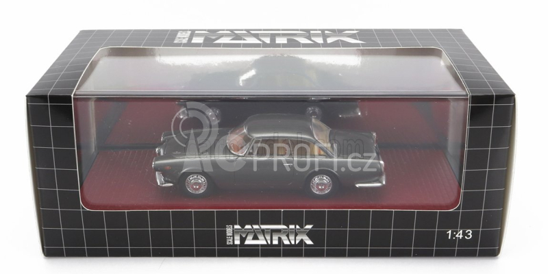 Matrix scale models Alfa romeo 2000 Praho Touring 1960 1:43 Grey