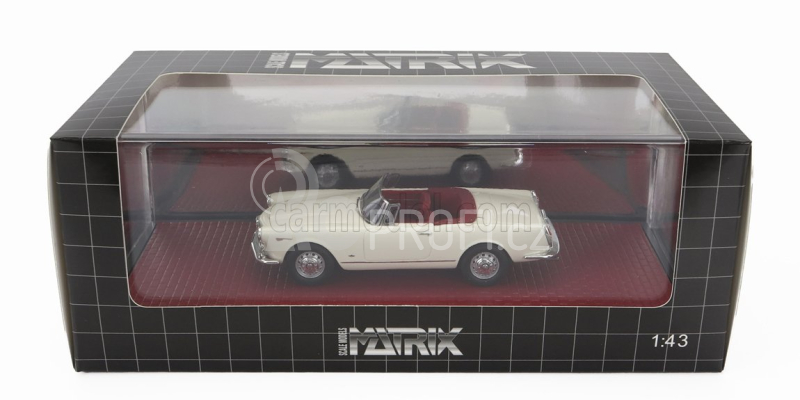 Matrix scale models Alfa romeo 2600 Spider Cabriolet Open 1962 1:43 Bílá