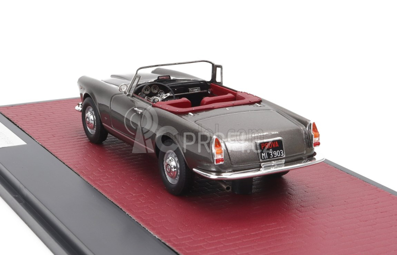 Matrix scale models Alfa romeo 2600 Spider Cabriolet Open 1962 1:43 Grey Met