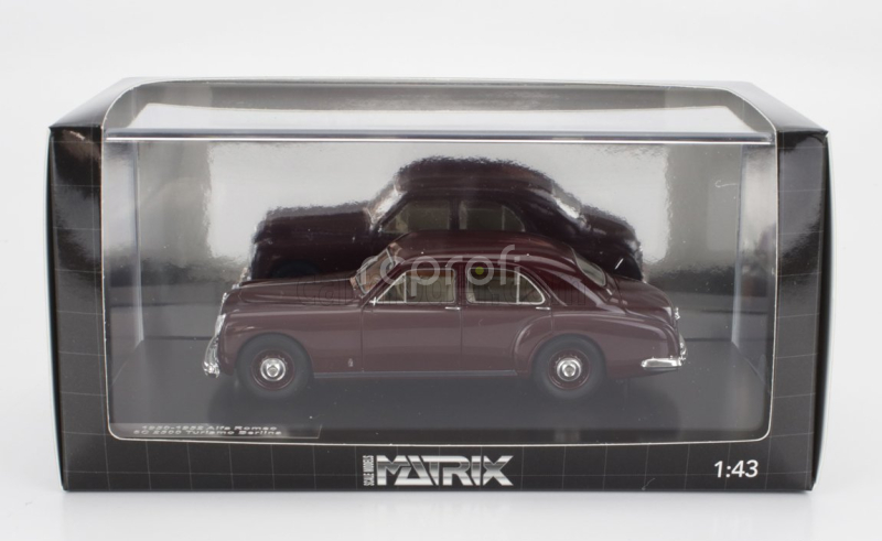 Matrix scale models Alfa romeo 6c 2500 Turismo Berlina 1950 1:43 Brown