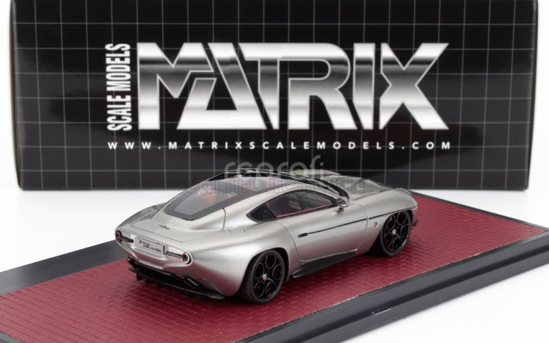 Matrix scale models Alfa romeo Disco Volante Touring 2013 (chassis Alfa Romeo 8c) 1:43 Silver
