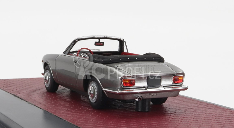 Matrix scale models Alfa romeo Giulia Gtc Cabriolet Open 1964 1:43 Silver