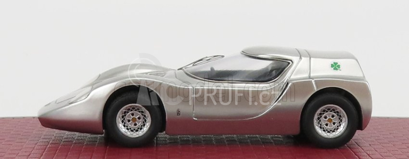 Matrix scale models Alfa romeo Osi Scarabeo 1966 1:43 Silver Met