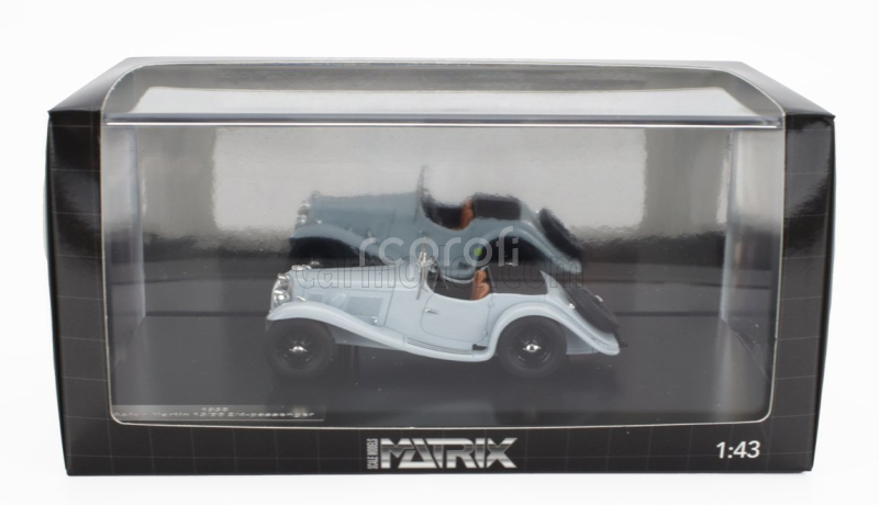 Matrix scale models Aston martin 15/98 2-4 Seater Roadster Open 1938 1:43 Grey