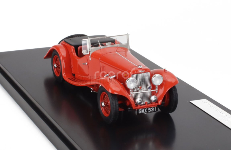 Matrix scale models Aston martin 15/98 2-4 Seater Roadster Open 1938 1:43 Red