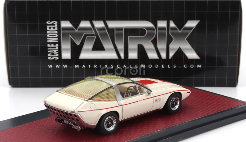 Matrix scale models Aston martin Dbs V8 1962 - The Sotheby Special 1:43 Bílá