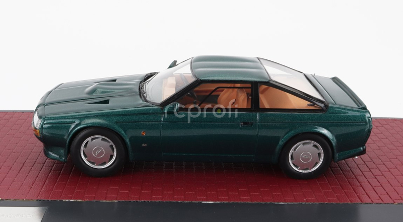 Matrix scale models Aston martin V8 Zagato 1986 1:43 Green Met