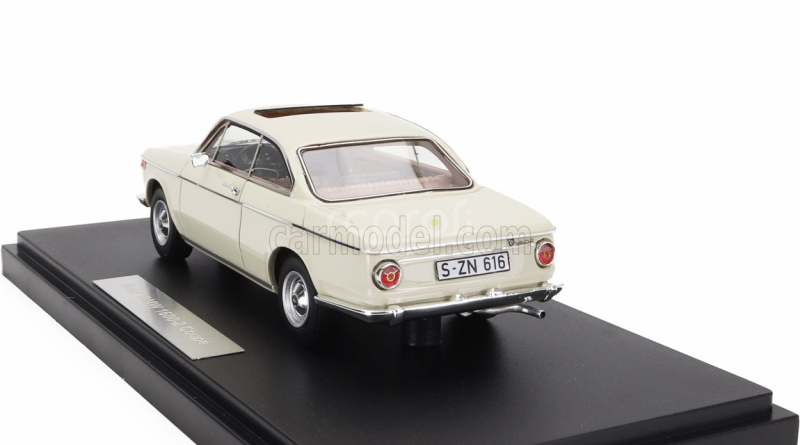 Matrix scale models BMW 1602 Baur Coupe 1967 1:43 Cream