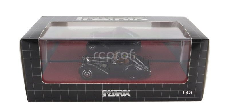 Matrix scale models Bugatti Type 51 Ch.51133 Dubos Coupe 1931 1:43 Black