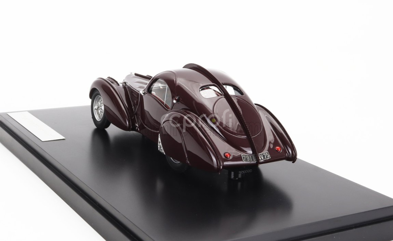 Matrix scale models Bugatti Type 57s Atlantic 1937 1:43 Brown