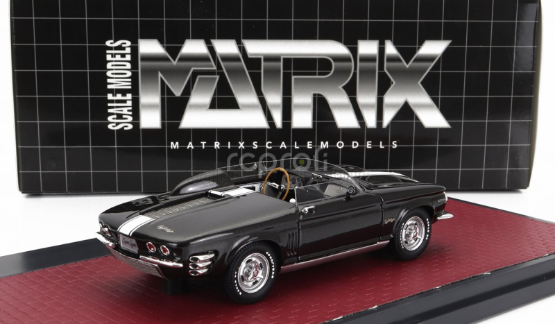 Matrix scale models Chevrolet Corvair Super Spider Xp-785 Concept 1962 1:43 Black