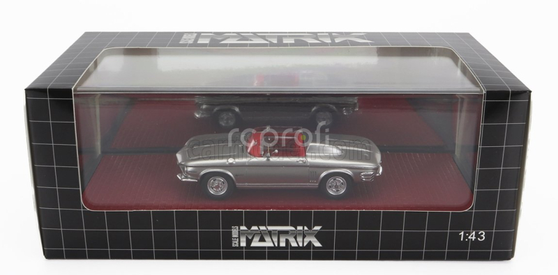 Matrix scale models Chevrolet Corvair Super Spider Xp-785 Concept 1962 1:43 Silver