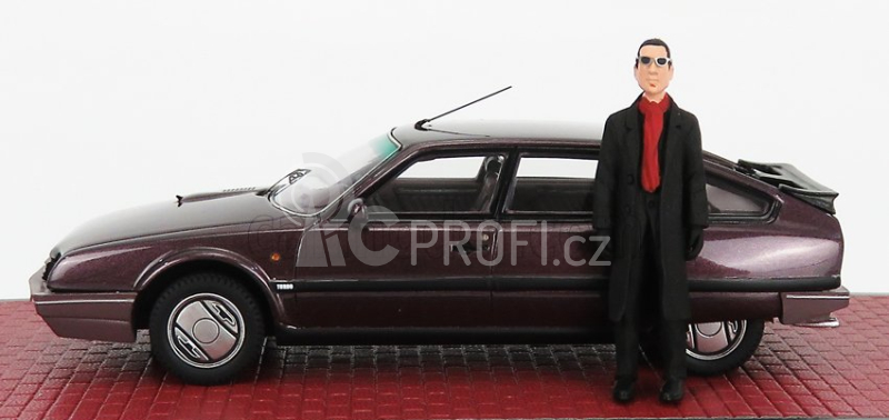 Matrix scale models Citroen Cx Gti Turbo Ii 1986 With Figure Jules D.rotterdam 1:43 Bordeaux