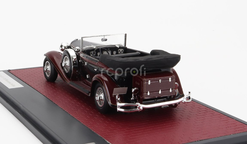 Matrix scale models Cord L-29 Phaeton Sedan Cabriolet Open 1931 1:43 Černá Červená