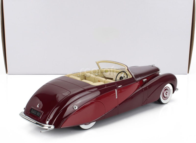 Matrix scale models Daimler De36 Hooper ''green Goddess'' Cabriolet Open 1953 1:18 2 Tóny Červené