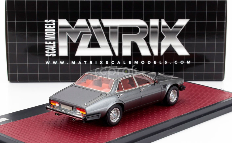 Matrix scale models De tomaso Deauville 2-series 1983 1:43 Grey Met