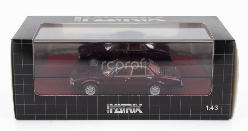 Matrix scale models De tomaso Deauville 2-series 1983 1:43 Red Met