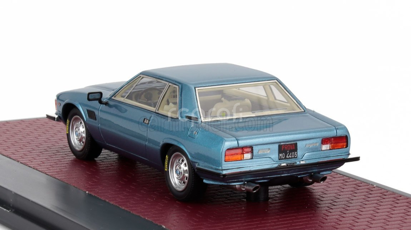 Matrix scale models De tomaso Longchamp 1972 1:43 Blue Met