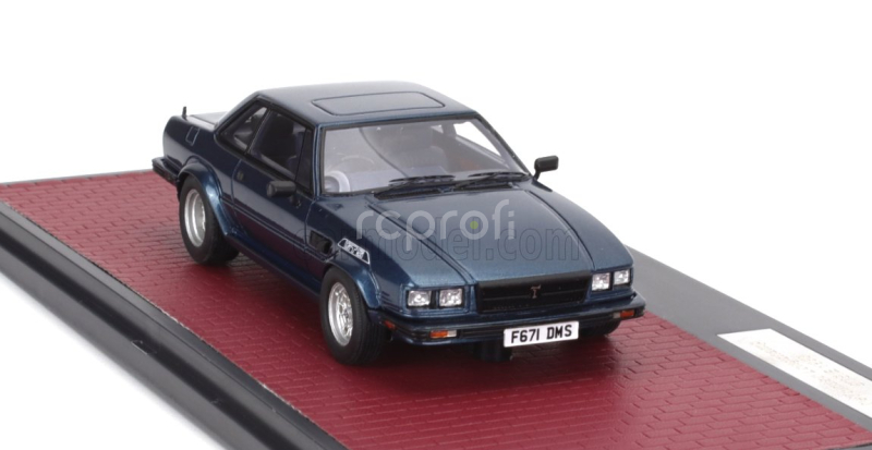 Matrix scale models De tomaso Longchamp Gts/e 1988 1:43 Blue Met
