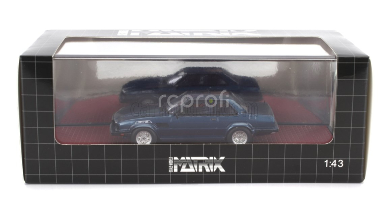 Matrix scale models De tomaso Longchamp Gts/e 1988 1:43 Blue Met