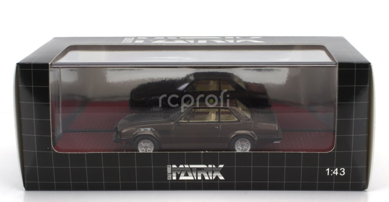 Matrix scale models De tomaso Longchamp Gts/e 1988 1:43 Brown Met
