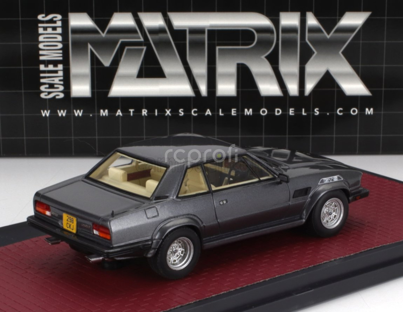 Matrix scale models De tomaso Longchamp Gts/e 1988 1:43 Grey Met