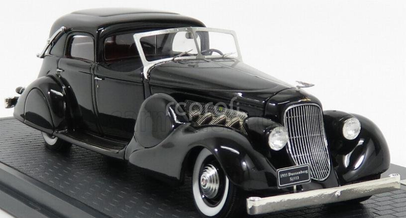 Matrix scale models Duesenberg Sj 533-2582 Town Car Lwb Bohman & Schwartz 1935 1:43 Black
