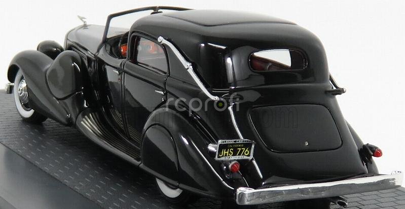 Matrix scale models Duesenberg Sj 533-2582 Town Car Lwb Bohman & Schwartz 1935 1:43 Black