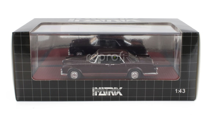 Matrix scale models Facel vega Excellence Ex2 1962 1:43 Bordó Stříbro