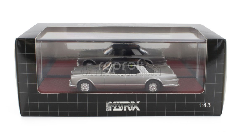 Matrix scale models Facel vega Excellence Ex2 1962 1:43 Stříbrná Černá