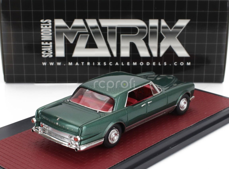 Matrix scale models Facel vega Excellence Ex2 1962 1:43 Zelená Se Stříbrnou