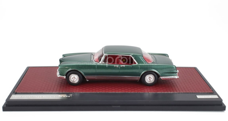 Matrix scale models Facel vega Excellence Ex2 1962 1:43 Zelená Se Stříbrnou