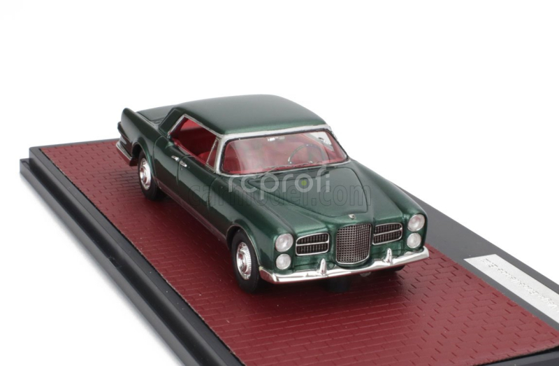 Matrix scale models Facel vega Excellence Ex2 1962 1:43 Zelená Se Stříbrnou