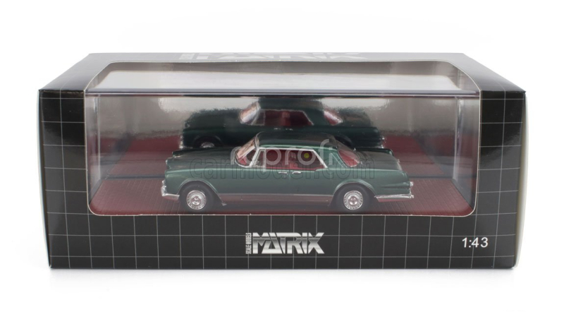 Matrix scale models Facel vega Excellence Ex2 1962 1:43 Zelená Se Stříbrnou