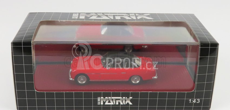 Matrix scale models Ferrari 212 Inter Coupe Ch.191 Ghia 1952 1:43 Červená Černá