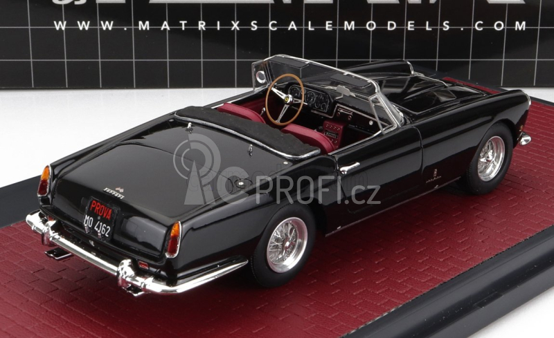Matrix scale models Ferrari 250 Gt 2-series Pininfarina Spider Cabriolet Open 1960 1:43 Black