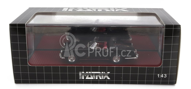 Matrix scale models Ferrari 250 Gt 2-series Pininfarina Spider Cabriolet Open 1960 1:43 Black