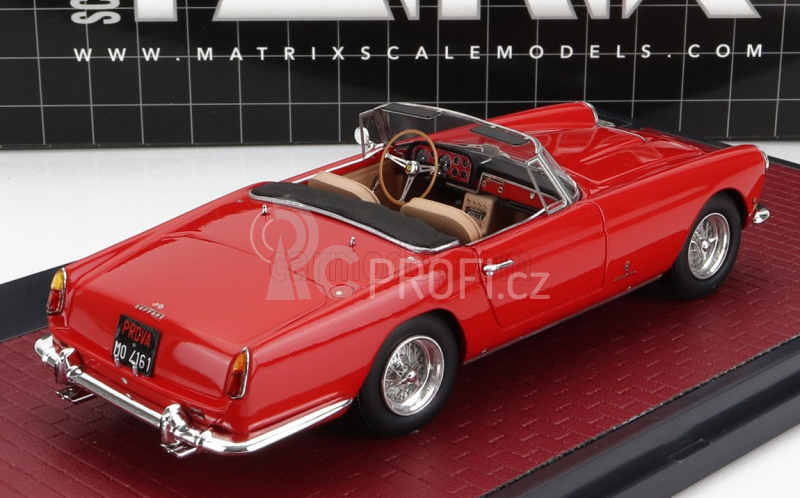 Matrix scale models Ferrari 250 Gt 2-series Pininfarina Spider Cabriolet Open 1960 1:43 Red