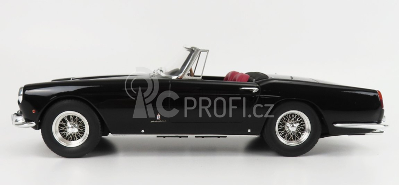 Matrix scale models Ferrari 250gt Ii-series Cabriolet Open 1960 - Con Vetrina With Showcase 1:18 Black