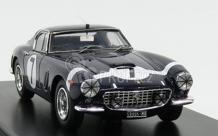 Matrix scale models Ferrari 250gt Swb N 7 Winner Rac Tourist Trophy 1960 S.moss 1:43 Blue