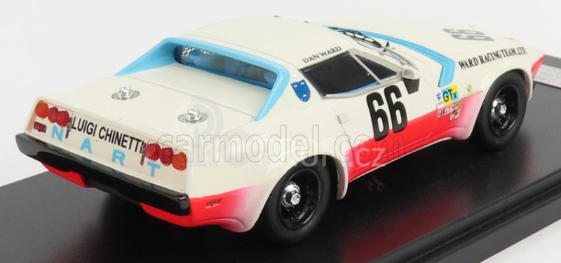 Matrix scale models Ferrari 365 Gtb/4 4.4l V12 Team Nart N 66 Daytona 1978 D.devendorf - T.adamowicz 1:43 Bílá Červená