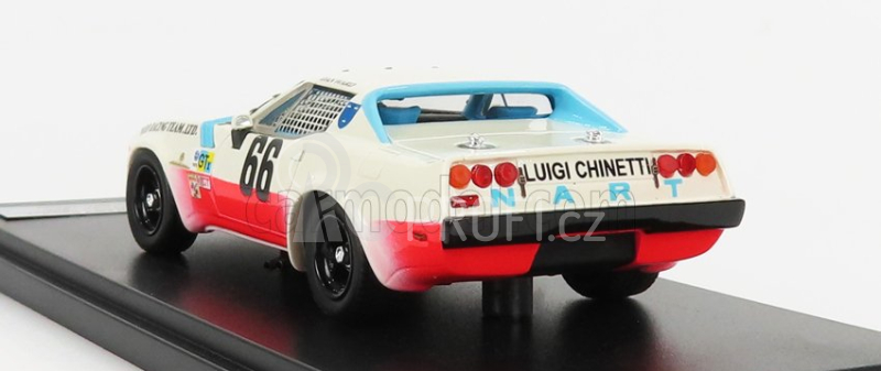 Matrix scale models Ferrari 365 Gtb/4 4.4l V12 Team Nart N 66 Daytona 1978 D.devendorf - T.adamowicz 1:43 Bílá Červená