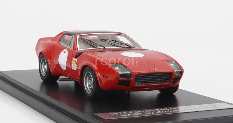 Matrix scale models Ferrari 365 Gtb/4 Nart N 0 Michelotti 1974 1:43 Red