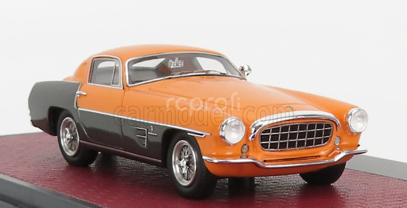Matrix scale models Ferrari 375mm Ch.0476am Ghia Coupe 1954 1:43 Černá Oranžová