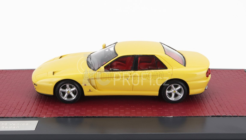 Matrix scale models Ferrari 456gt Sedan 1993 1:43 Žlutá