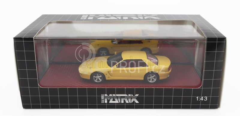 Matrix scale models Ferrari 456gt Sedan 1993 1:43 Žlutá