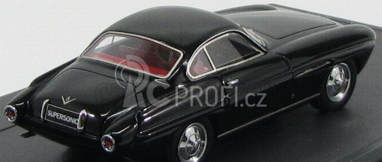 Matrix scale models Fiat 8v Supersonic Ghia 1954 1:43 Black