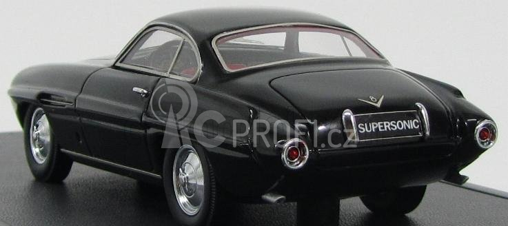 Matrix scale models Fiat 8v Supersonic Ghia 1954 1:43 Black