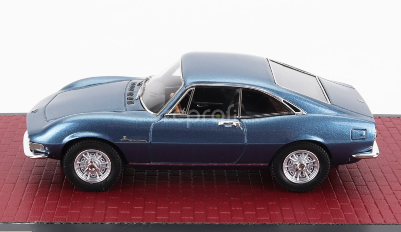 Matrix scale models Fiat Dino Pininfarina Berlinetta Speciale Prototype 1965 Ferrari Engine 1:43 Blue Met
